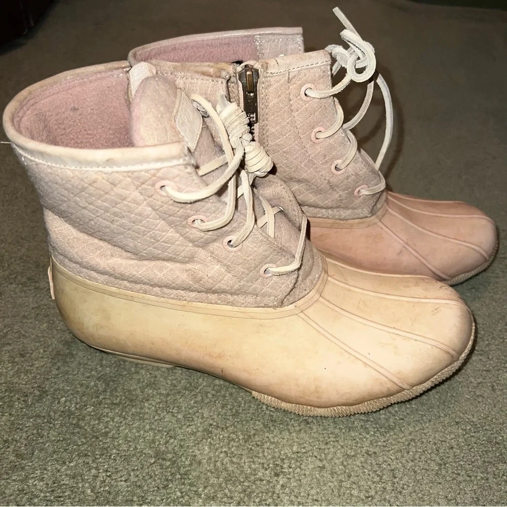 Sperry Women’s Saltwater Duck Boots Size 7.5